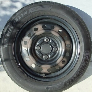 ダイハツ純正ホイール ムーヴ タント ミライース 4.5J 100 +45 2020年製 ENERGY SAVER4 155/65R14 1本 F06Cの画像1