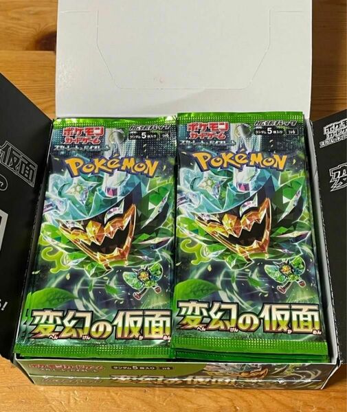 ポケモンカード　変幻の仮面1BOX分　30パック