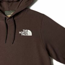 売切り【正規新品】THE NORTH FACE BOX NSE PULLOVER HOODIE パーカー US限定 ボックスロゴ 裏起毛 グラフィック(S)茶 181130-30_画像6