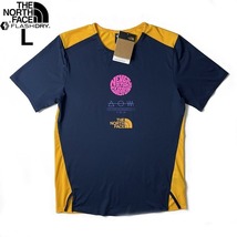 売切り【正規新品】THE NORTH FACE◆TRAILWEAR LOST COAST SHORT-SLEEVE 半袖 Tシャツ US限定 速乾 軽量 ジム スポーツ(L)黄 紺 180902-5_画像3