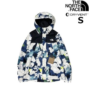 売切り【正規新品】THE NORTH FACE◆W ANTORA JACKET マウンテンジャケット US限定 防水 高機能 撥水 アウトドア(S)紺 総柄 180915-15