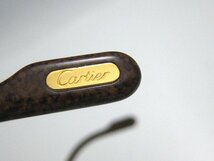 ★希少！美品★カルティエ Cartier トリニティ サングラス アイウェア ウッド調★_画像5