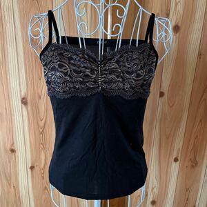  beautiful goods!klisi-CLICHY race . rhinestone . pretty camisole 