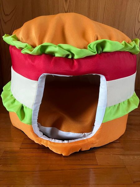 ペットベッド 小型犬 ハンバーガー