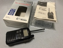 icom アイコム　小型無線機 トランシーバー WITH CALL　IC-4100　4台セット　動作 現状品 （検 icon　箱説_画像5