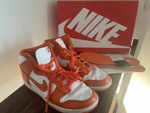 DUNK HIGH "ORANGE BLAZE" DD1399-101 （ホワイト/オレンジブレイズ）