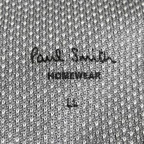 438美品 XL ポールスミス Paul Smith ポロシャツ マルチストライプ グレー 春夏 半袖 LL の画像4