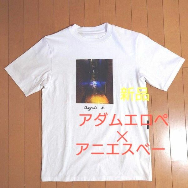 新品 現行販売品 アダムエロペ アニエスベー Tシャツ L