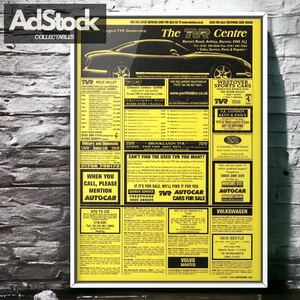  that time thing!!! TVR overseas edition!! britain character advertisement / poster Cerbera cerbera 4.2 4.5 Speed Six Mk1 1st gen AJP8 gran turismo V8 Speed 12