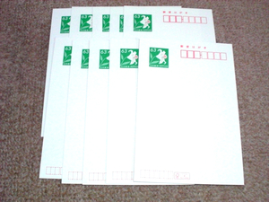 * free shipping *63 jpy postcard 10 sheets unused 