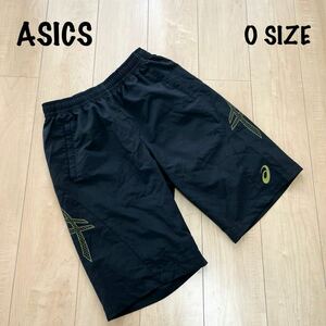 ASICS アシックス　ハーフパンツ ショートパンツ メンズ　 Oサイズ ブラック　ゴールド　グリーン　黒　スポーツウエア