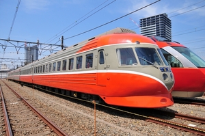 鉄道 デジ 写真 画像 小田急ファミリー鉄道展 2019 ロマンスカー3000形 SE 5