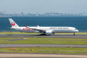 飛行機 デジタル 画像 JAL A350-1000 ロゴ入り 3
