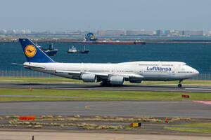 飛行機 デジタル 画像 ボーイング747 ルフトハンザ航空 11