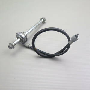 ☆モンキー50 [Z50J] 12V 純正 メーターギア フロントアクスルシャフト スピードメーターケーブル 中古 ホンダ HONDA monkey KR060324