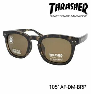 【2024年継続モデル・新品】THRASHER スラッシャー　曇り止め 偏光サングラス　男女兼用　1051AF-DM-BRP