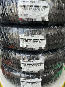  made in Japan!24 year made! postage included! nationwide equal 13800 jpy! 145R12 6PR Yokohama Tire Y355D super van new goods 4 pcs set 145/80R12 80/78N light truck light van 