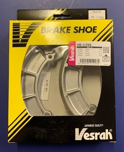 Vesrah ベスラ ブレーキシュー VB-129S CB750 Four（69-77） CB750K（76-82）K0/K1/K2/K3/K4/K5/K6/K7/K8 日本製 新品