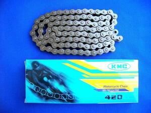 KMC チェーン 420-130 420-130L モンキー ゴリラ NS-1 SMX50 KX80 CR80 420 130 新品