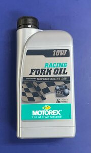 MOTOREX レーシング FORK OIL フォークオイル 10W 1L バイク デイトナ 97824 フロントフォーク オイル 新品