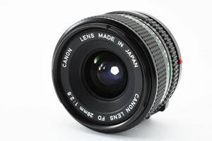 キャノン Canon New FD 28mm F2.8　Canon FDマウント　#9141MPC0048MY21MM