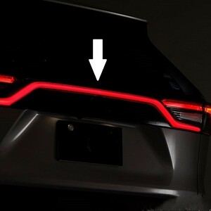 RAV4 50系 前期用 LEDテールランプ センター バックドア ガーニッシュ ウインカー/スモール連動 未使用 匿名配送 宅配送料無料 売切り