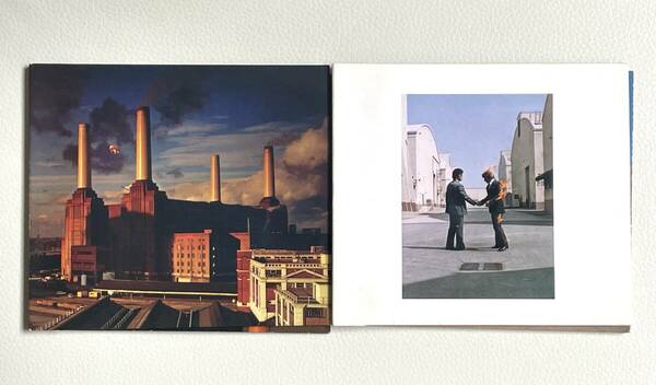 送料込み 即決 ピンクフロイド 紙ジャケCD2枚セット PINK FLOYD / 炎 あなたがここにいてほしい WISH YOU WERE HERE / アニマルズ ANIMALS 