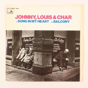 ◆EP◆JOHNNY, LOUIS & CHAR◆SONG IN MY HEART/BALCONY◆See・Saw W-19◆