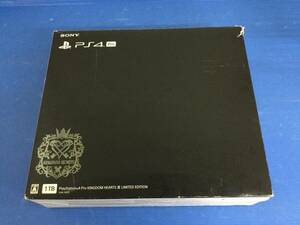 【#25】PS4　PRO　1TB　キングダムハーツⅢ　リミテッドエディション　CUHJ-10025（中古）