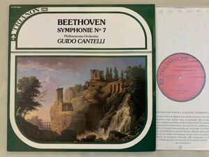 仏 カンテッリ GUIDO CANTELLI ベートーヴェン：交響曲第7番 フランス盤 TRIANON 2C027-01214