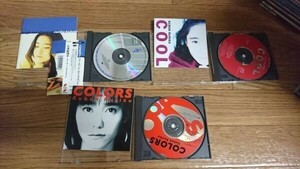 ★☆Ｓ07508　久宝 留理子（くぼう るりこ）【COOL】【COLORS】【rough cut diamond】　CDアルバムまとめて３枚セット☆★