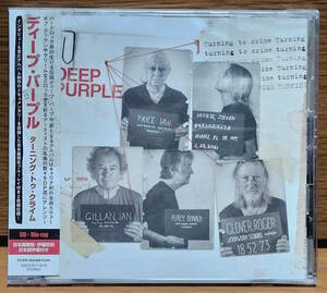 DEEP PURPLE Turning To Crime ディープ・パープル／ターニング・トゥ・クライム 【CD+Blu-ray】 新品未開封