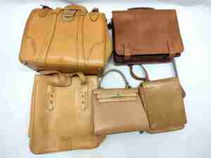 1 jpy b Lee Comme Ca Du Mode etc. leather shoulder bag handbag Boston bag large amount set BN866