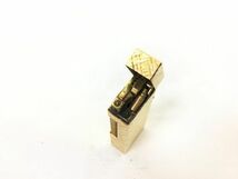 1円 ジャンク品 ダンヒル ガスライター 喫煙器具 ライター ゴールドカラー EV496_画像4