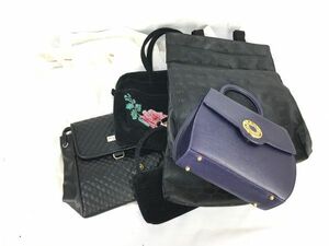 1 jpy beautiful goods contains Roberta di Camerino is na emo li other handbag one shoulder bag tote bag . summarize large amount set EV744
