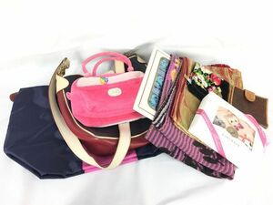 1 jpy unused contains Long Champ Etro Feiler other tote bag handkerchie purse etc. . summarize large amount set EV790