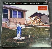 新品未開封 VAN HALEN★LIVE: RIGHT HERE, RIGHT NOW [4LP VINYL] BLACK VINYL_画像2