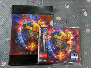 新品国内盤 JUDAS PRIEST ジューダスプリースト★インウ゛ィンシブル・シールド(デラックス・エディション)クリアファイル付き