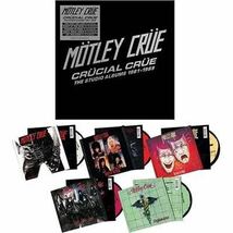 新品未開封 MOTLEY CRUE★Crucial Crue -The Studio Albums 1981-1989 (5CD Box)_画像2