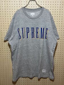 【XL】 Supreme Arc Logo Print Sports Tee Grey シュプリーム アーチ ロゴ プリント スポーツ Tシャツ 霜降り グレー 4641