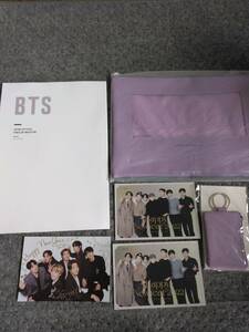  Korea,..,K-POP, gorgeous BTS,ARMY, bulletproof boy ., fan club bulletin & message card & bag-in-bag organizer & key pouch set, new goods unused 