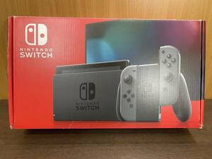 25) Nintendo Switch ニンテンドースイッチ Joy-Con (L) グレー / (R) グレー 【ジョイコンR 外れやすい 本体と箱の製造番号が違う】