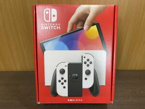 25) Nintendo Switch Nintendo switch have machine EL model white [ inside sack lack of ]