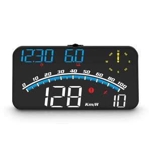 wiiyii車のヘッドアップ ディスプレイ、GPS 速度計、表示速度、方向、速度計、速度超過アラームと運転疲労アラーム付き、すべて