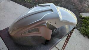 poshu(POSH) motorcycle supplies 3D-TECH FRP front fender XJR1300 (-2011 year ) white has painted 