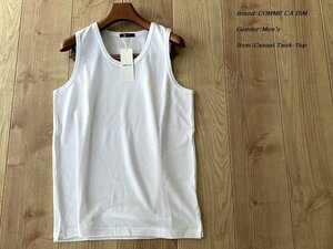 new goods COMME CA ISM MEN Comme Ca Ism rib stretch tank top 01 white M size 60TP14
