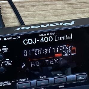 美品 Pioneer/パイオニア DJ用 CDプレーヤー CDJ-400-K Limited 2台/DJM-400-K ミキサー セットで 限定モデル 2009年製の画像4
