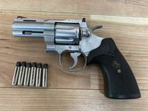 ４２　動作確認済　COLT PYTHON COMBAT PYTHON .357 MAGNUM　コルト　コンバット　パイソン　JASG　ガスガン　パックマイヤー グリップ付属_画像1