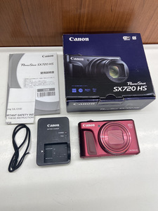 美品 Canon Powershot SX720 HS レッド キヤノン パワーショット コンパクトデジタルカメラ