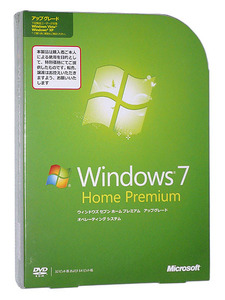 ▲▲Windows 7 Home Premium★アップグレード★本数限定優待●未開封